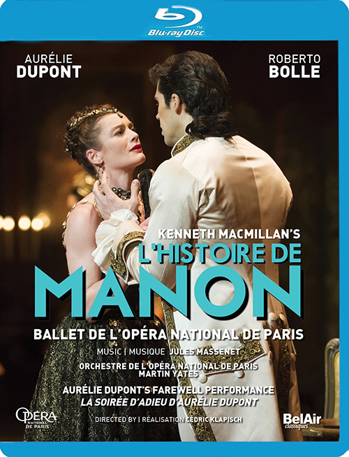 パリ・オペラ座バレエ「マノン」デュポン＆ボッレ（直輸入Blu-ray）