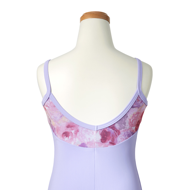 pie-cvb〈ピィー・カブ〉 884574 柄メッシュキャミレオタード | バレエ