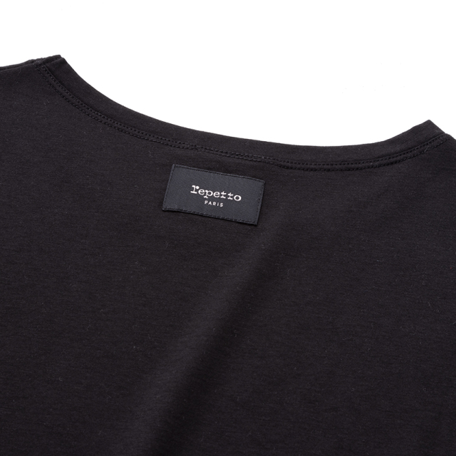 レペット　Tシャツ　M〜L相当 repetto〈レペット〉 S0438 DWR ロゴビッグTシャツ | バレエ