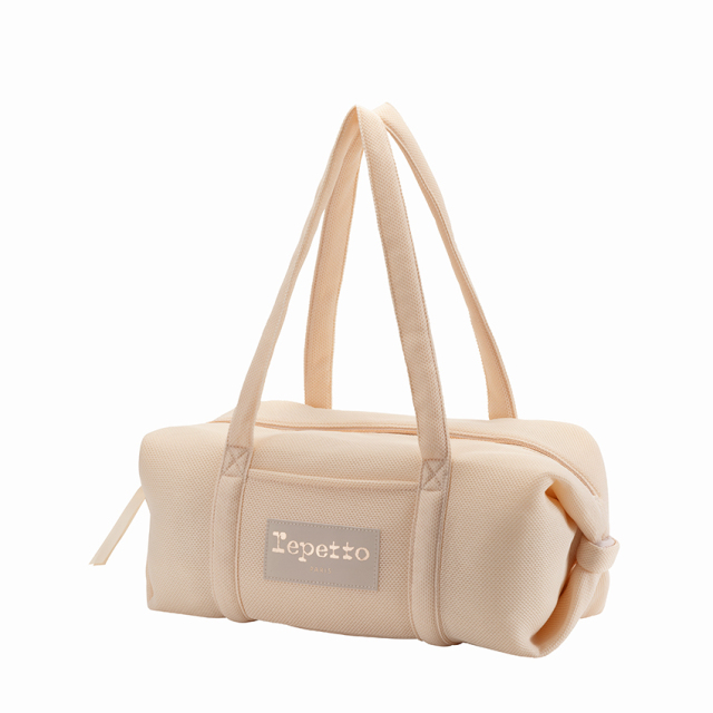 レペット〉 B0232M メッシュサイドリボンドラムバッグ（中）