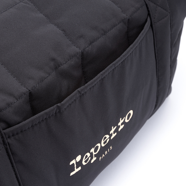 レペット〉 B0233N サイドリボンドラムバッグ（大）/キルティング