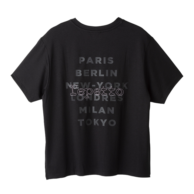 repetto〈レペット〉 S0685 シティロゴTシャツ