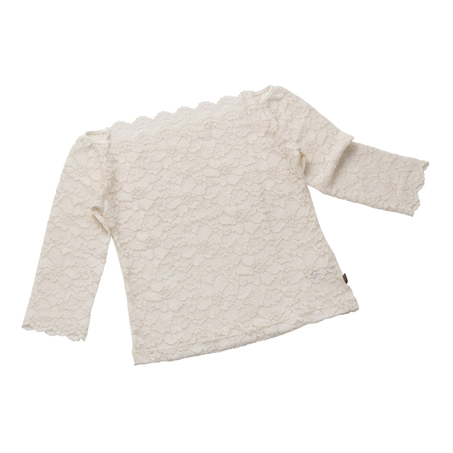 Ai Loves〈アイラヴズ〉 【新作】スカラップネックレーストップ