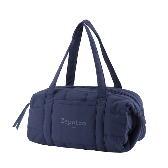 repetto〈レペット〉 B0233N サイドリボンドラムバッグ(大)/キルティング