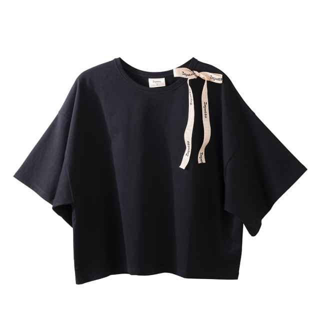 repetto〈レペット〉 S0679 ショルダー ボウTシャツ