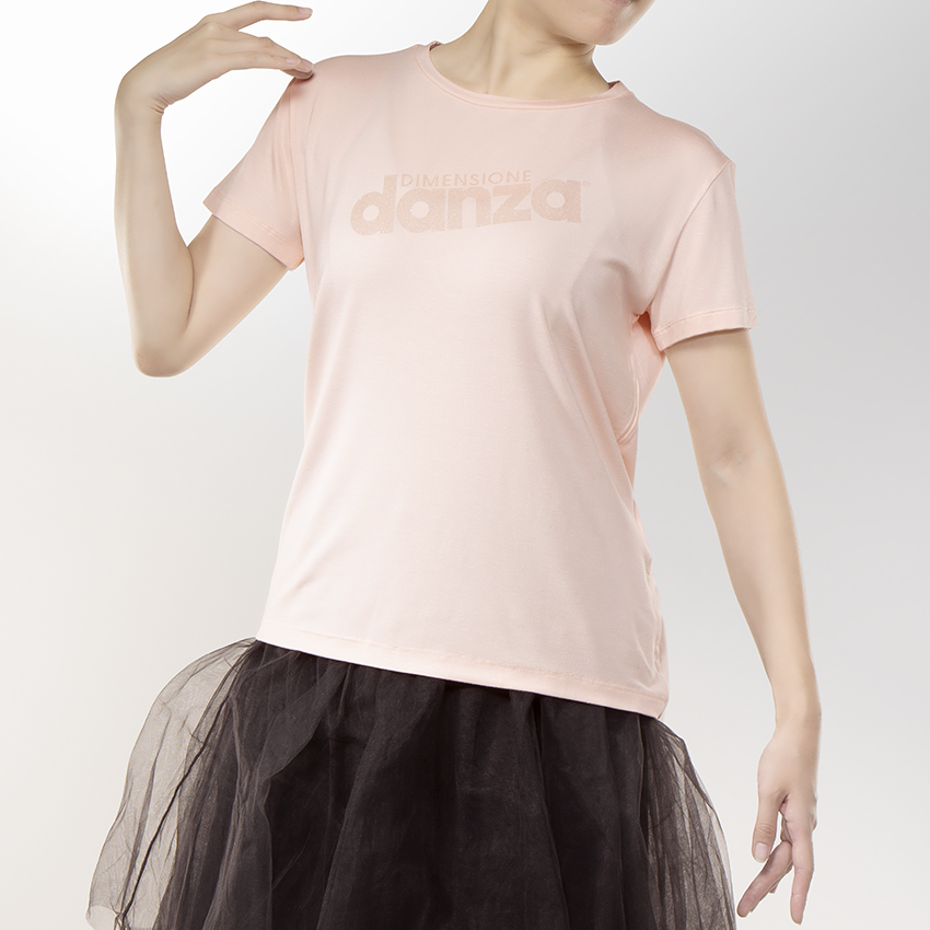 【SALE】danza〈ダンツァ〉 52222-4017 danzaロゴTシャツ