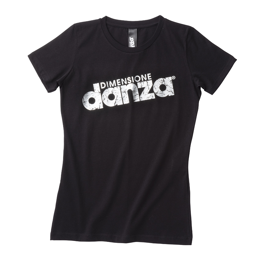 【SALE】danza〈ダンツァ〉 53222-4073 メタリックロゴTシャツ