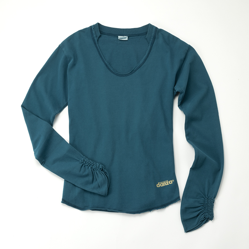 danza〈ダンツァ〉30232-4009 シャーリングデザイントップス