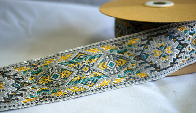 繊細な織のフランスリボンはフランス有名ブランドにも使われています【メール便可】