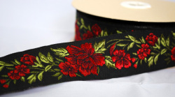 ヨーロッパのリボンです3Cm幅（５０Cm単位の販売になります）【メール便可】