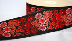 ヨーロッパのリボンです5Cm幅（５０Cm単位の販売になります）【メール便可】