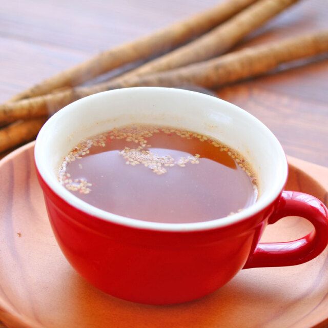 ピリ辛ごぼうのスープ