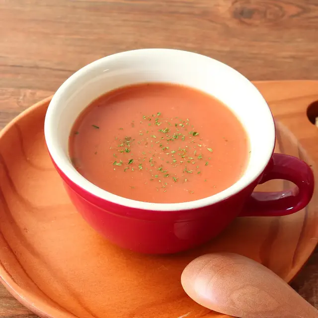 海老と蟹のビスク 和風仕立て