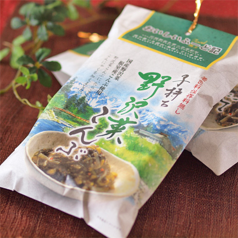 子持ち野沢菜こんぶ