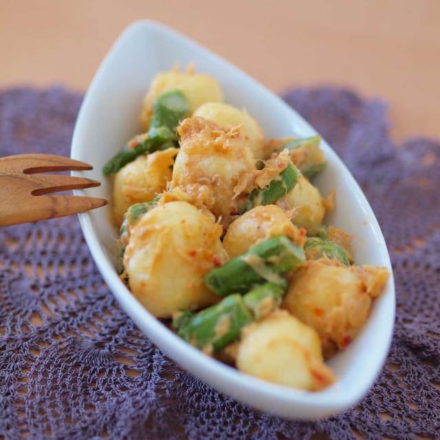 マッシュポテトツナサラダ