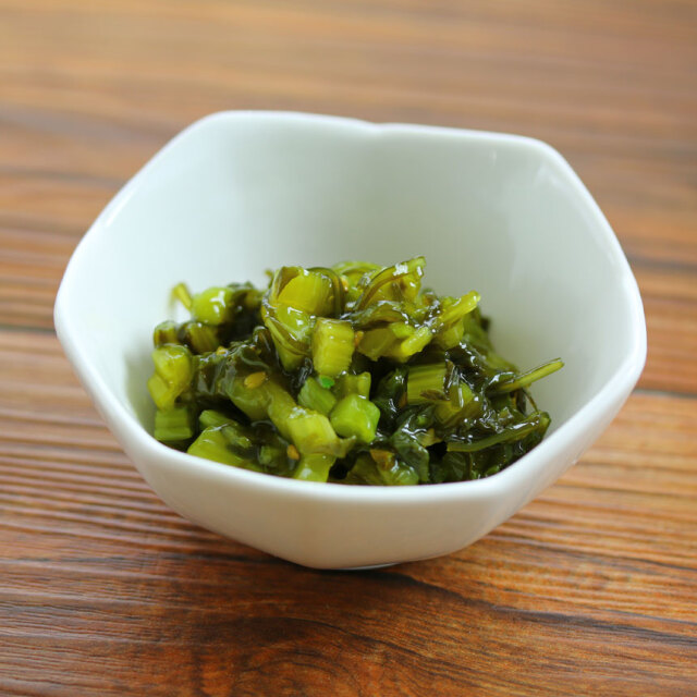 野沢菜のっけ飯
