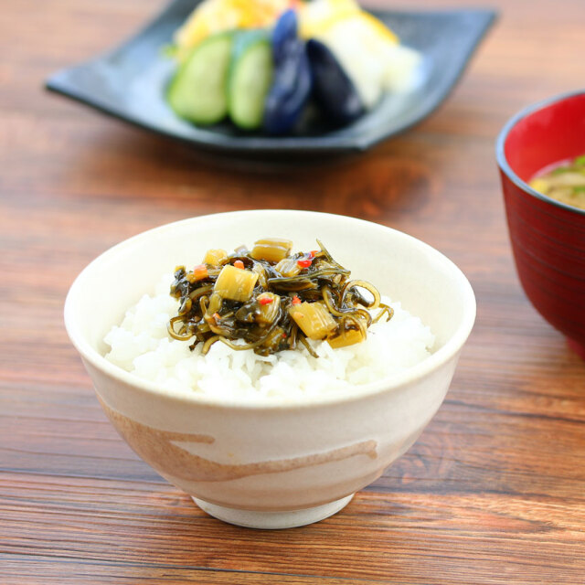 特製野沢菜昆布安曇野わさび入(瓶)