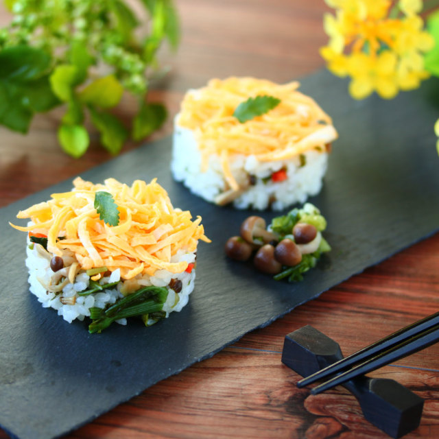 混ぜご飯の素　菜の花しめじご飯