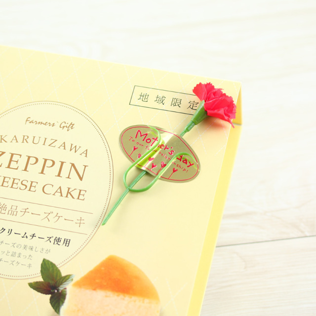 チーズケーキ母の日仕様