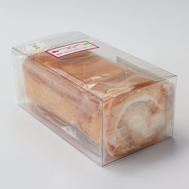 りんごのロールケーキ（クリアケース入）
