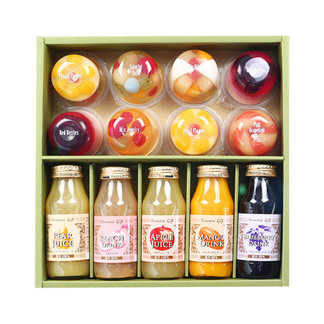 カラフルゼリー&ジュース