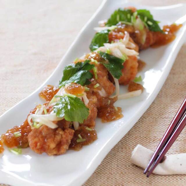 たまねぎ黒酢醤油ドレッシング