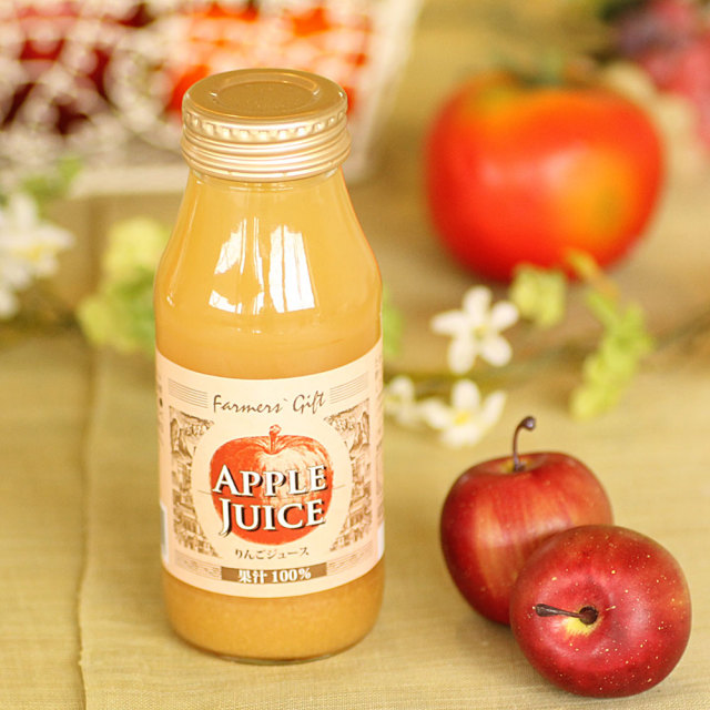 軽井沢ファーマーズギフトのジュース りんご180ml 信州産すりおろし