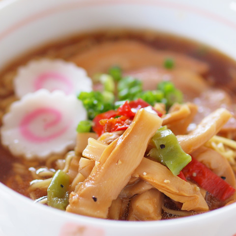 ラーメンにはメンマ！