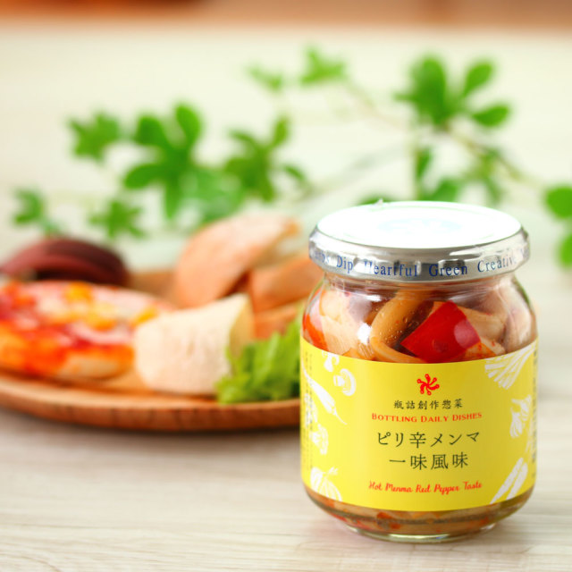 ピリ辛エリンギ一味風味