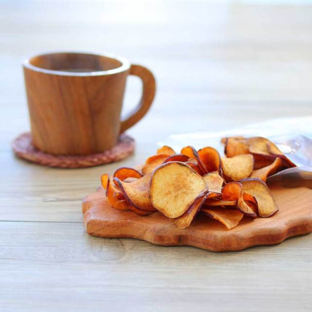 秋限定！金時いもチップス