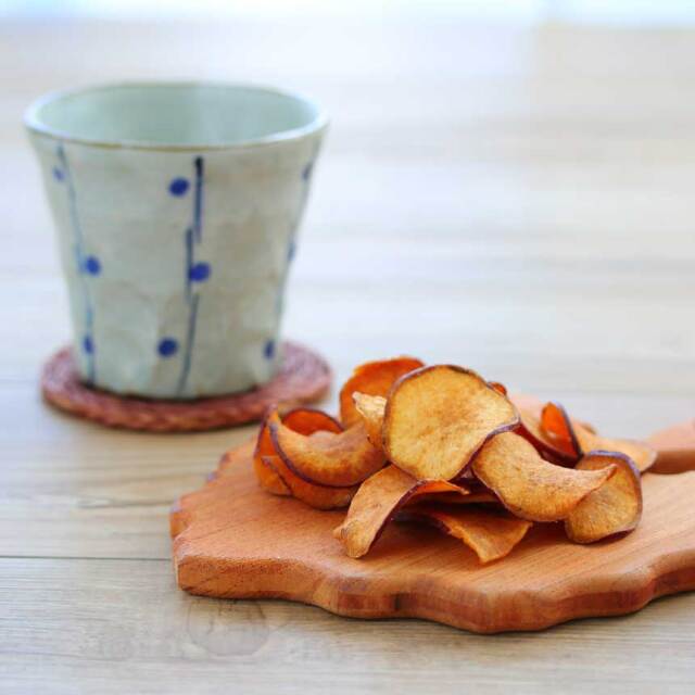 秋限定！金時いもチップス