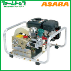 【法人様配送限定・個人宅配送不可】【メーカー直送品】麻場　ASABA　アサバ　エンジンセット動噴　AF-28GB-S　ピストン式　【代引き不可】