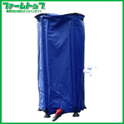 シンセイ　折りたたみ式水タンク　100L　レジャーや花壇の水やりなど　蛇口付き　貯水タンク　防災用品