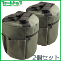 座り作業サポートクッション椅子　 シンセイ　どこでもいーす 座面径24cm　2ツールポケット　２個セット