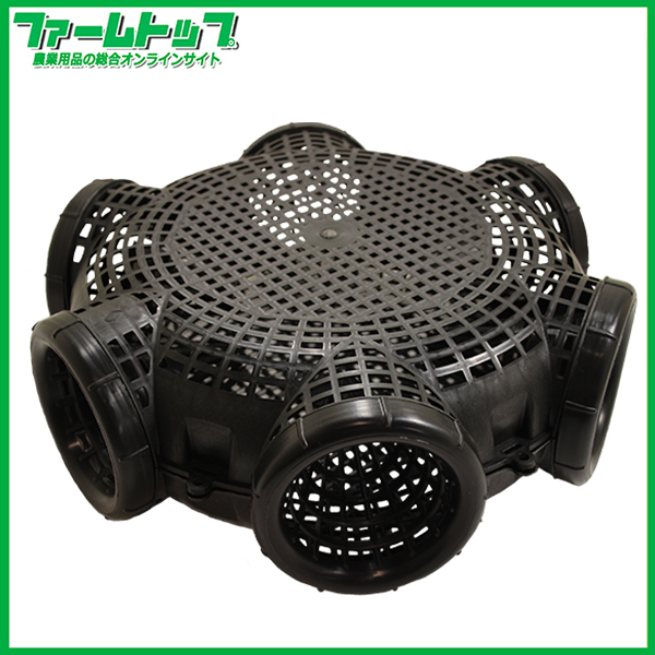 福農産業　ばいばい！タニシ　ジャンタニ　ジャンボタニシ捕獲罠　6穴　JT-06　不織布巾着袋付き