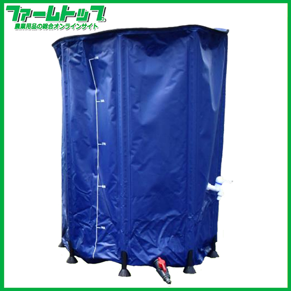 シンセイ　折りたたみ式水タンク　500L　レジャーや花壇の水やりなど　蛇口付き　貯水タンク　防災用品