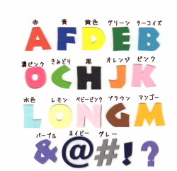 書体2 For アルファベット数字のカットアイロンワッペン 2ｃｍ2枚セット アップリケ通販 ファーニー