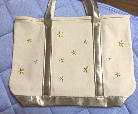 雑誌の付録のトーとに星のワッペンでオリジナルに*ファーニー