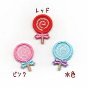 ぺろぺろキャンディのワッペン【Ｓ】