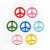 ピースマークカラー