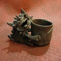 シーサー1輪挿ぎゃおメイン