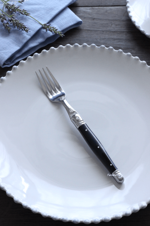 Jean Dubost(ジャン・デュボ)｜ライヨール テーブルフォーク(ブラック)