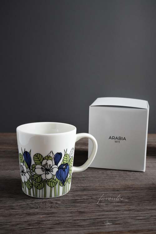 ARABIA（アラビア）｜クロッカス マグ 0.3L グリーン