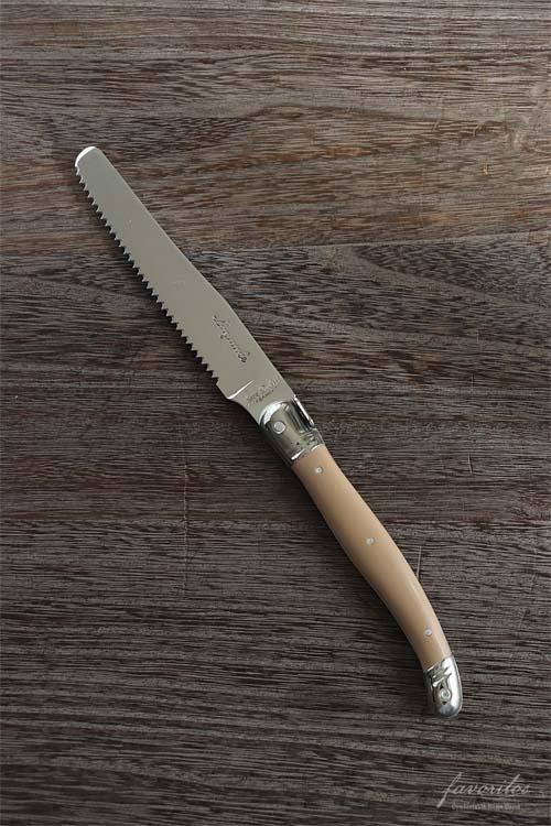 Jean Dubost(ジャン・デュボ)｜ライヨール イングリッシュナイフ (カフェオレ)