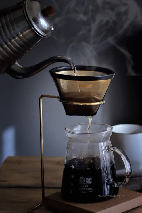 Brass コーヒー ドリップスタンド