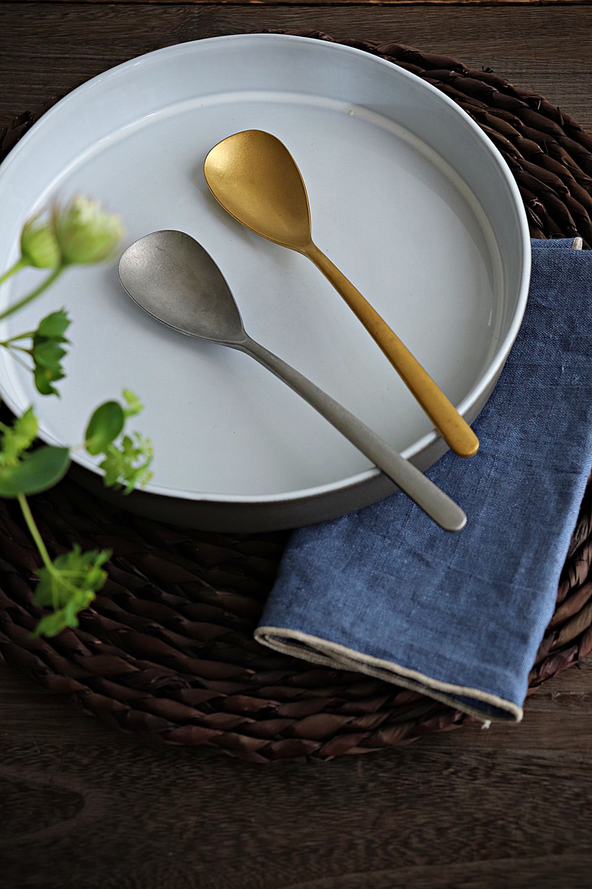 COMAS（コマス）｜Bilbao（ビルバオ） テーブルスプーン（シルバー/ゴールド）