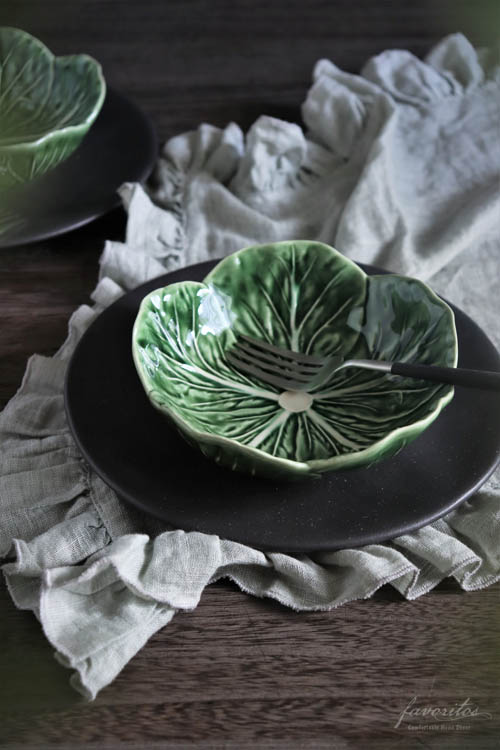 BORDALLO PINHEIRO (ボルダロ・ピニェイロ) ｜ キャベツ　ボウルS　グリーン