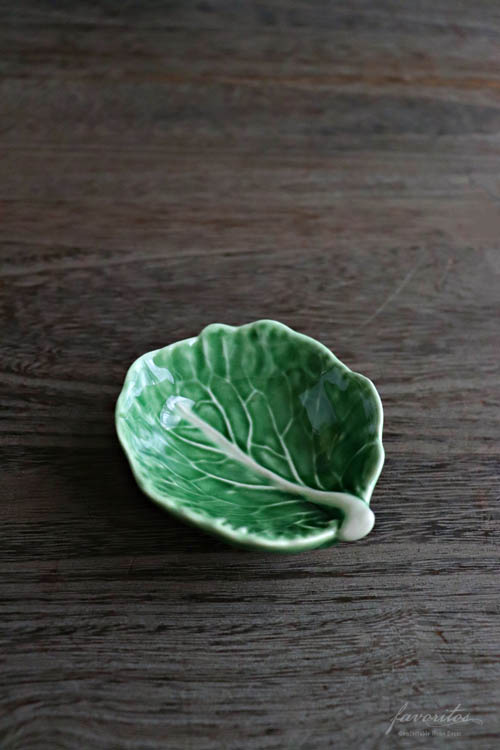 BORDALLO PINHEIRO (ボルダロ・ピニェイロ) ｜ キャベツ　プチリーフボウル　グリーン