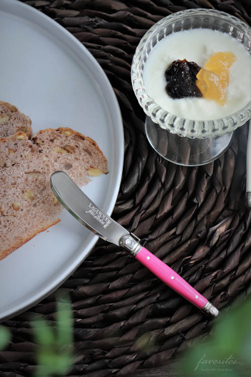 Jean Dubost(ジャン・デュボ)｜ライヨール カトラリー　バターナイフ (ピーチ)