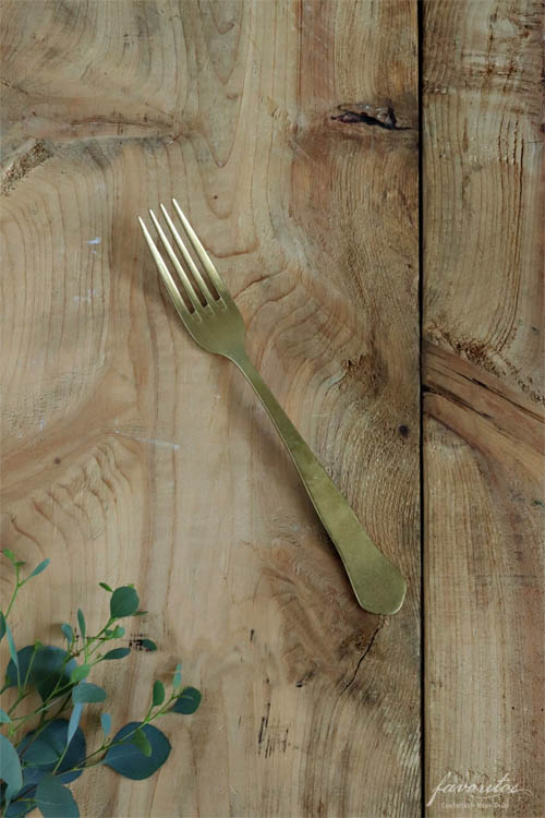 COSTA  NOVA（コスタノバ） ｜  PRADO（プラド）テーブルフォーク ゴールド